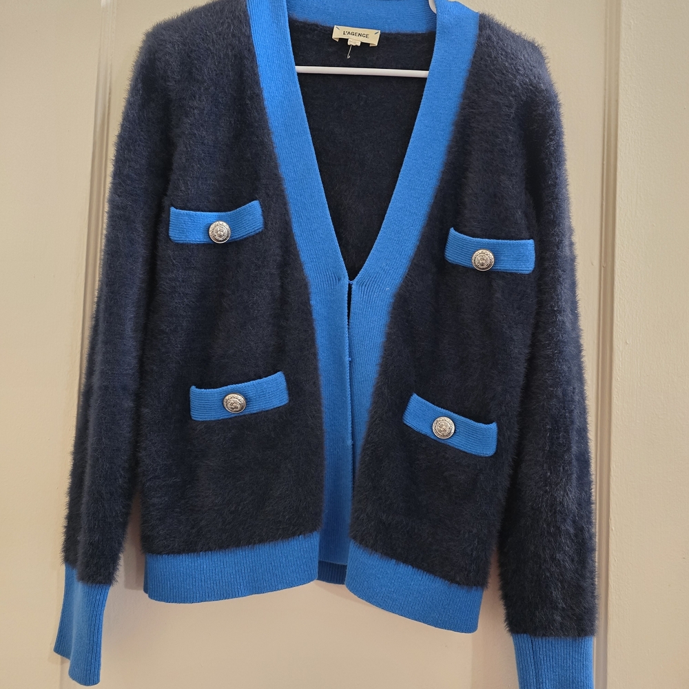 L'AGENCE Kai Pocket Cardigan - Picture 11 of 11